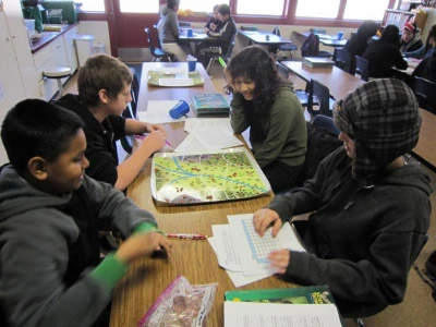 Students Conducting the Predator Prey Lab the 2nd component of the CAT Aware Education Program 2 Students Conducting the Predator Prey Lab the 2nd component of the CAT Aware Education Program 2